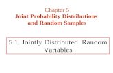 5.1. Jointly Distributed  Random Variables