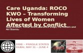 Care Uganda: ROCO KWO – Transforming Lives of Women Affected by Conflict