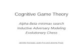 Cognitive Game Theory