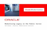 Modernizing Legacy in the Public Sector