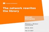 The network rewrites the library