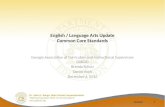 English  / Language Arts  Update Common Core Standards