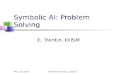 Symbolic AI: Problem Solving