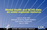 Mental Health and NCHS data:  an under-explored resource