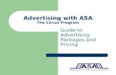 Advertising with ASA The Cirrus Program