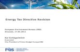 Energy Tax Directive Revision