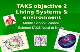 TAKS objective 2 Living Systems & environment