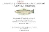 Developing viability criteria for threatened Puget Sound steelhead