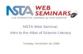 NSTA Web Seminar:  Intro to the Atlas of Science Literacy