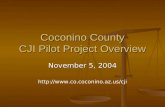Coconino County CJI Pilot Project Overview