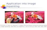Application into Image Inpainting