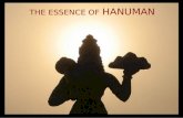 THE ESSENCE OF  HANUMAN