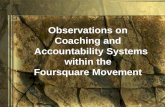Observations on Coaching and Accountability Systems within the Foursquare Movement