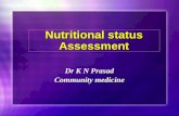 Nutritional status Assessment