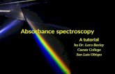 Absorbance spectroscopy