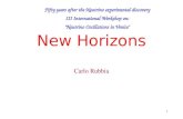 New Horizons Carlo Rubbia