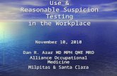 Symptoms of Substance Use & Reasonable Suspicion Testing in the Workplace