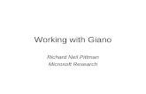 Working with Giano