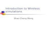 Introduction to Wireless simulations