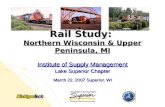Rail Study:  Northern Wisconsin & Upper Peninsula, MI