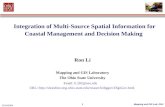 Integration of Multi-Source Spatial Information for Coastal Management and Decision Making