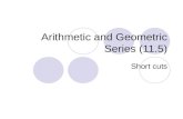 Arithmetic and Geometric Series (11.5)
