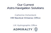 Our Current Astro-Navigation Solutions
