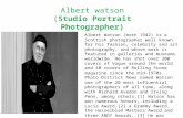 Albert  watson ( Studio  Portrait  Photographer)