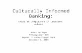 Culturally Informed Banking: