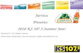 Jarritos Presents:   2010 KS 107.5 Summer Jam!
