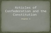 Articles of Confederation and the Constitution
