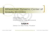 Wheelchair Dynamic Center of Gravity (D-COG)