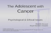The  Adolescent  with  Cancer