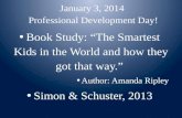 January 3, 2014  Professional Development Day!