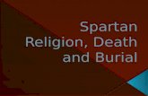Spartan Religion, Death and Burial