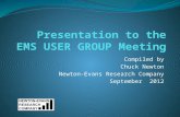 Presentation to the EMS USER GROUP Meeting