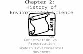 Chapter 2:  History of Environmental Science