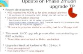 Update on Phase 2muon upgrade TP