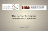 The Port of Memphis  The Importance of Inland Ports