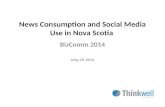 News Consumption and Social Media Use in Nova Scotia