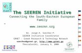 The SEEREN Initiative Connecting the South-Eastern European Family seeren