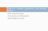 The U.S., Global Capitalism, and Foreign Policy