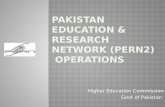 Pakistan Education & Research Network (PERN2) Operations