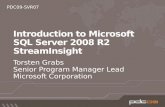 Introduction to Microsoft SQL Server 2008 R2  StreamInsight