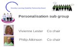 Personalisation sub group