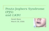 Peutz-Jeghers Syndrome (PJS) and  LKB1