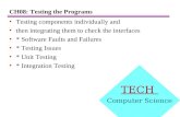 CH08: Testing the Programs
