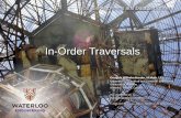 In-Order  Traversals