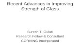 Recent Advances in Improving Strength of Glass