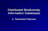 Distributed Biodiversity Information Databases